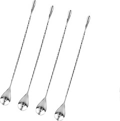 Guía para usar las cucharas trenzadas en la preparación de cócteles