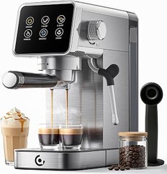 Mejores cafeteras espresso manuales de acero inoxidable en 2026