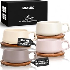 Selección de los mejores juegos de tazas para cappuccino para regalar