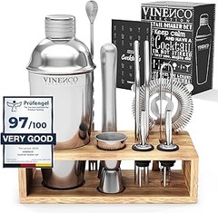 Elementos esenciales de un kit de cócteles para regalo en casa