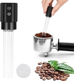 agujas distribuidoras para espresso en casa