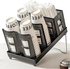 Descubre los tipos de organizadores para tazas y vasos de café