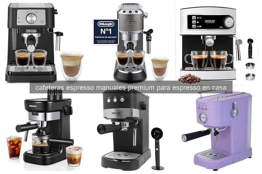 Beneficios de usar cafeteras espresso manuales premium
