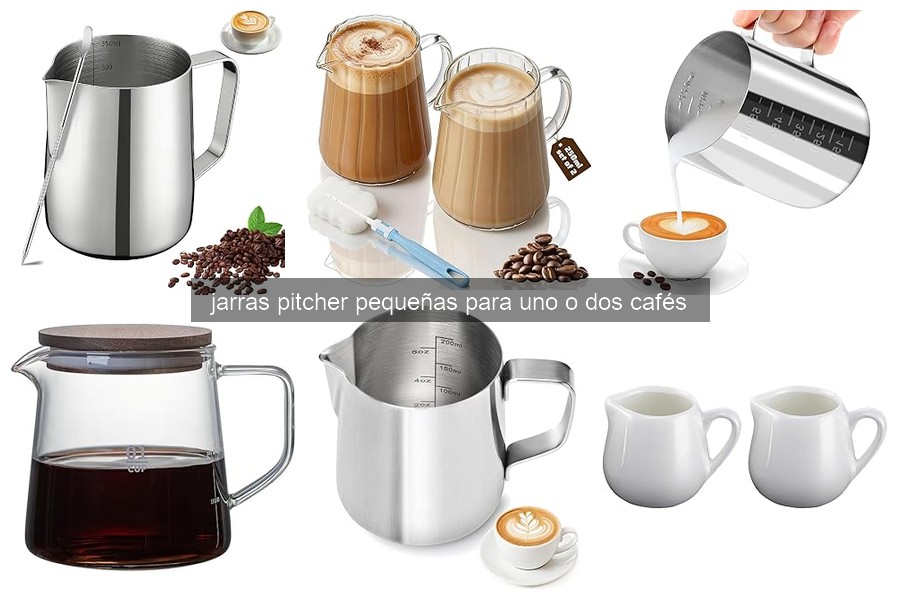 Cómo elegir la mejor jarra pitcher pequeña para café