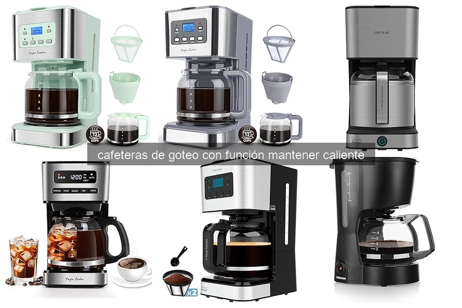Cómo Funcionan las Cafeteras de Goteo que Mantienen Caliente