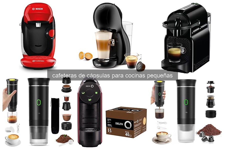 Cómo instalar y mantener tu cafetera de cápsulas en cocinas pequeñas