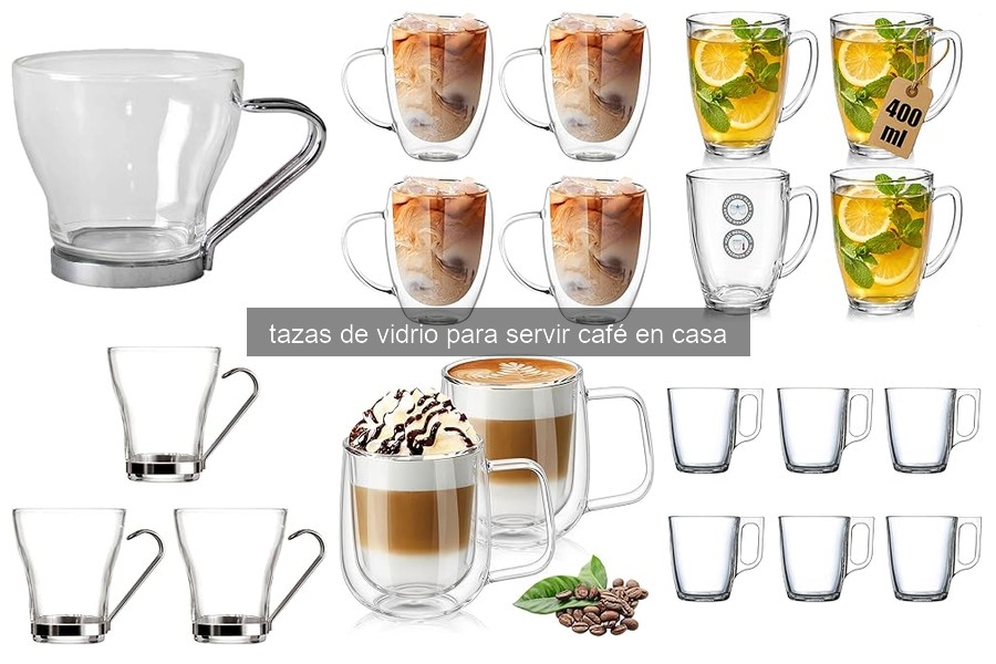 Cómo limpiar y mantener tus tazas de vidrio para café