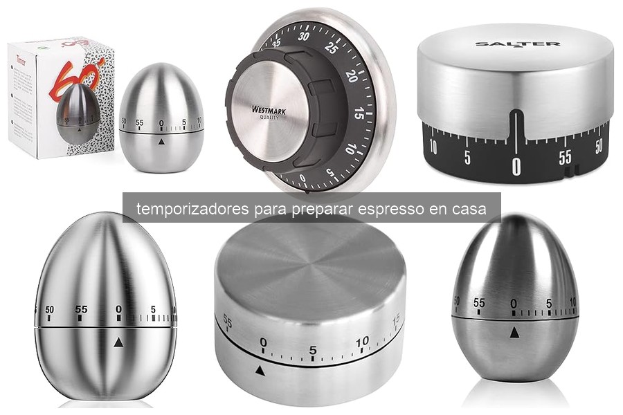 Cómo usar un temporizador para preparar espresso en casa