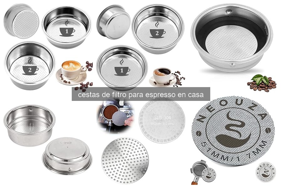 Comparativa: Cestas de filtro de acero inoxidable vs plástico
