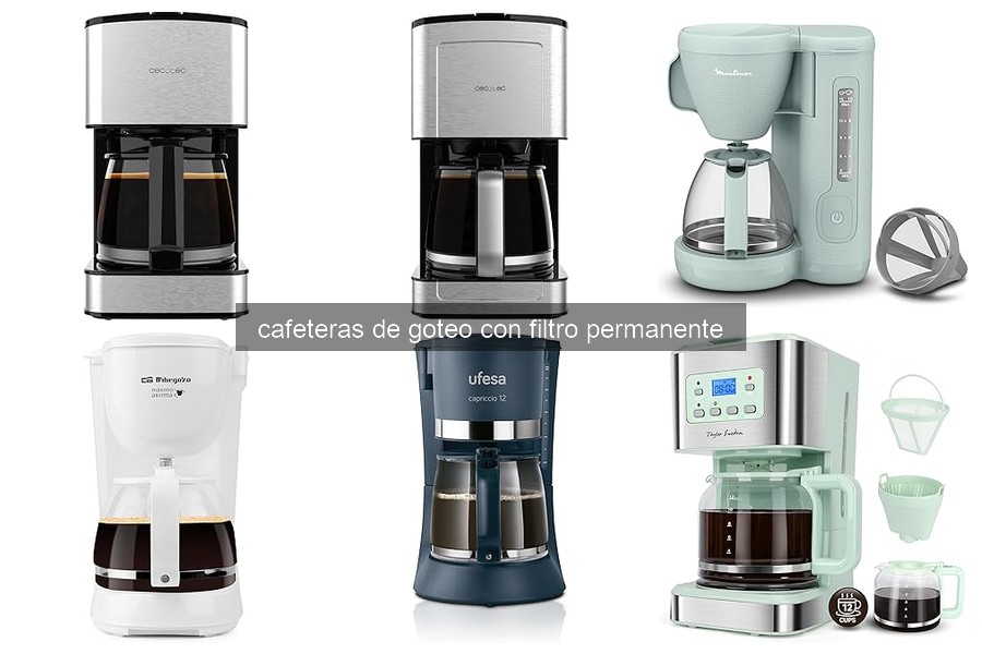 Comparativa de Cafeteras de Goteo con Filtro Permanente 2026