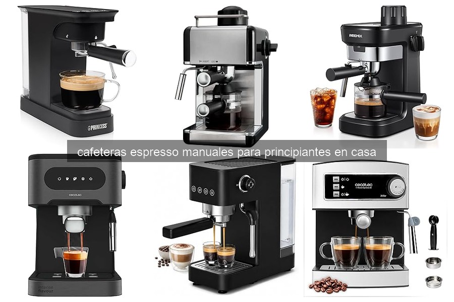 Comparativa de Cafeteras Espresso Manuales para Principiantes