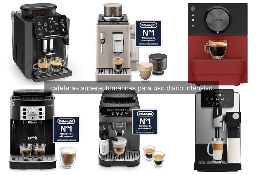 Comparativa de Cafeteras Superautomáticas para Uso Intensivo