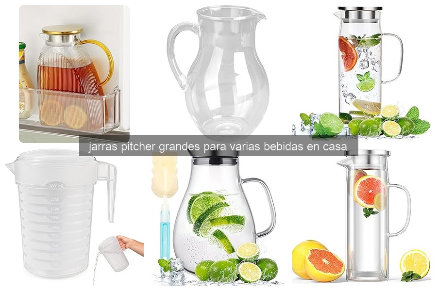 Comparativa de las Mejores Jarras Pitcher Grandes 2026