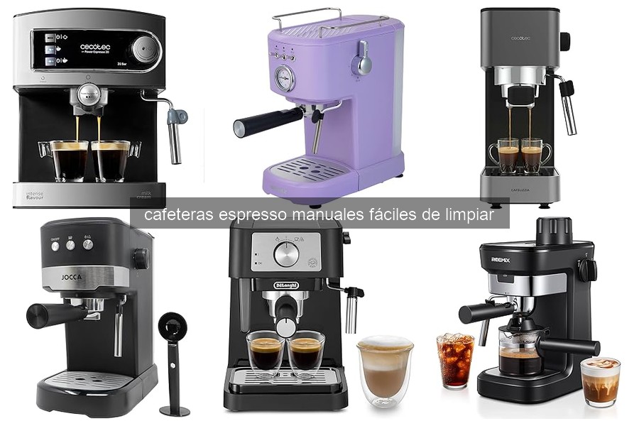 Comparativa de mejores cafeteras espresso manuales 2023