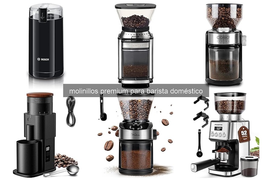 Comparativa de Molinillos Premium para Barista en Casa