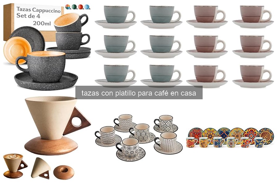 Comparativa de Tazas con Platillo para Café: Mejores Marcas 2026