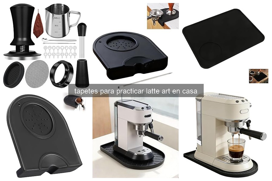 Descubre qué es un tapete para practicar latte art