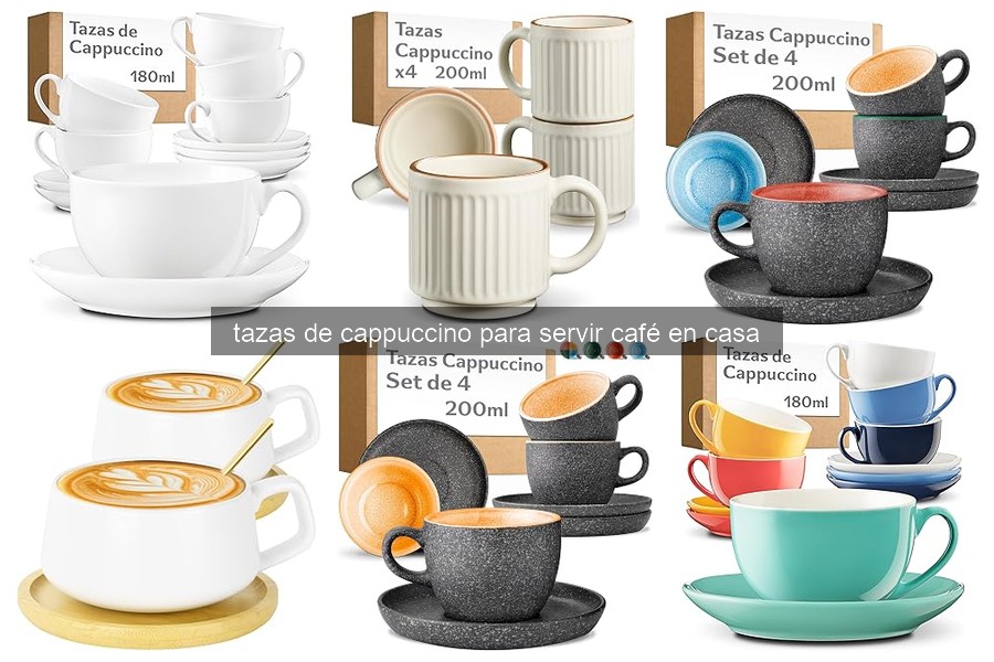 Errores comunes al elegir tazas de cappuccino y soluciones