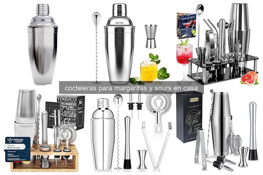 Errores comunes al usar cocteleras para margaritas y sours