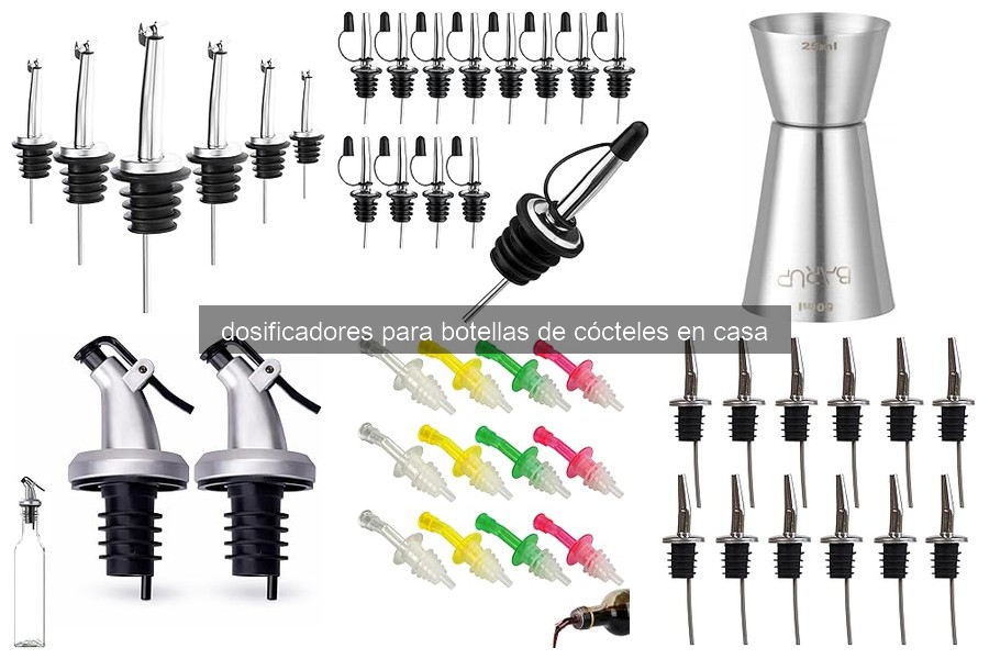 Errores comunes al usar dosificadores para cócteles en casa