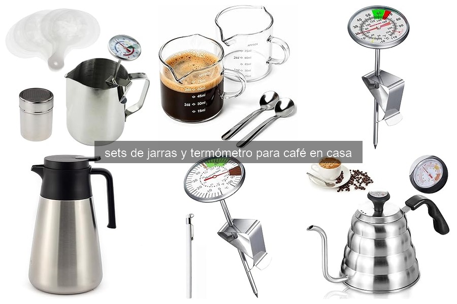 Errores comunes al usar sets de jarras y termómetros para café