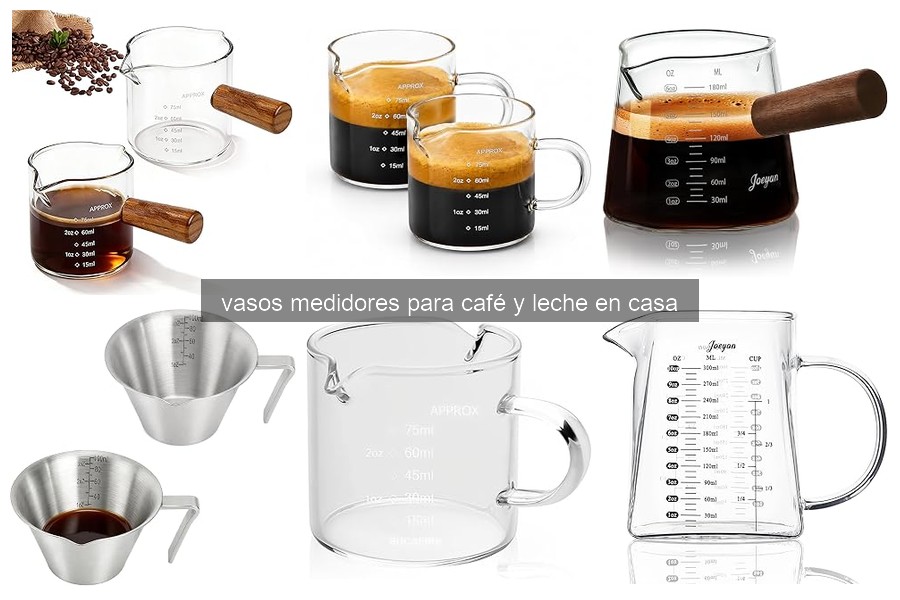 Errores comunes al usar vasos medidores para café y leche