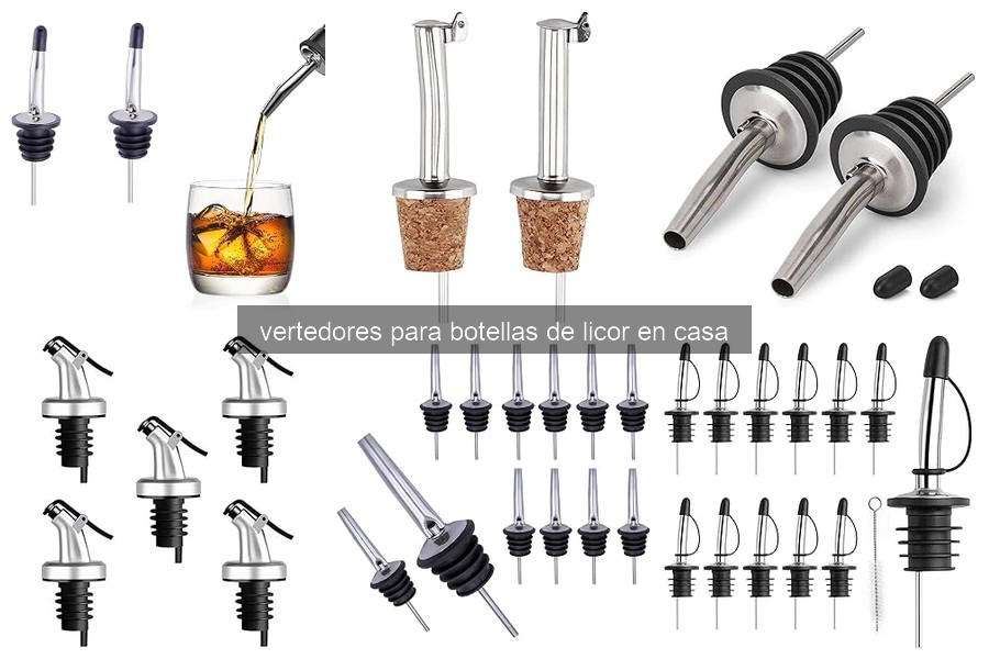 Errores comunes al usar vertedores de botellas de licor