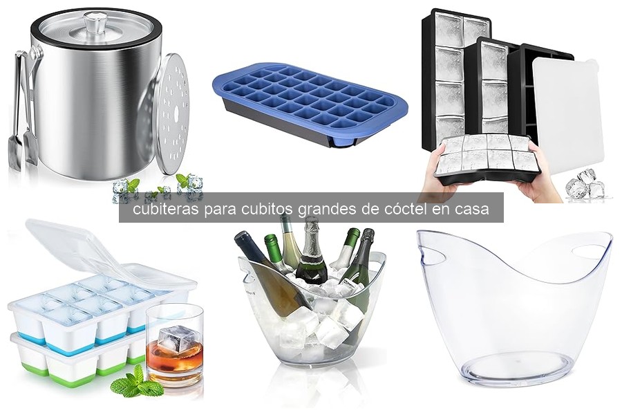 Errores comunes con cubiteras de cubitos grandes y soluciones