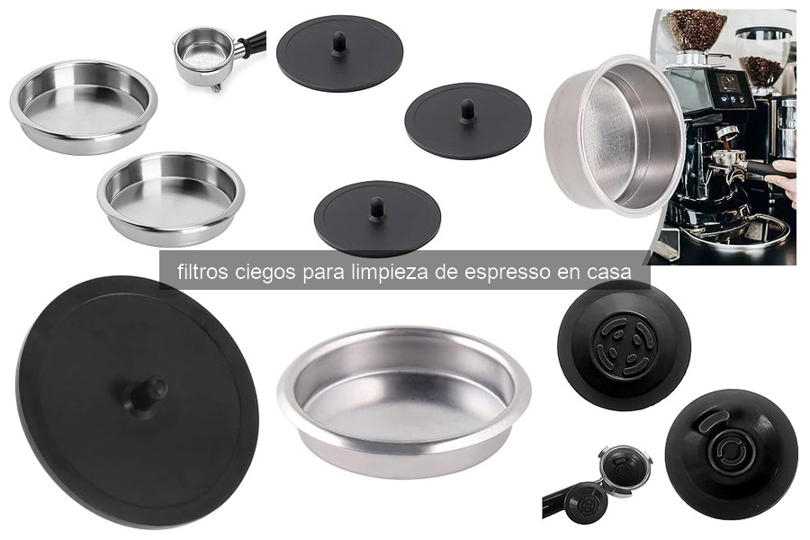 Errores comunes con filtros ciegos de espresso y soluciones