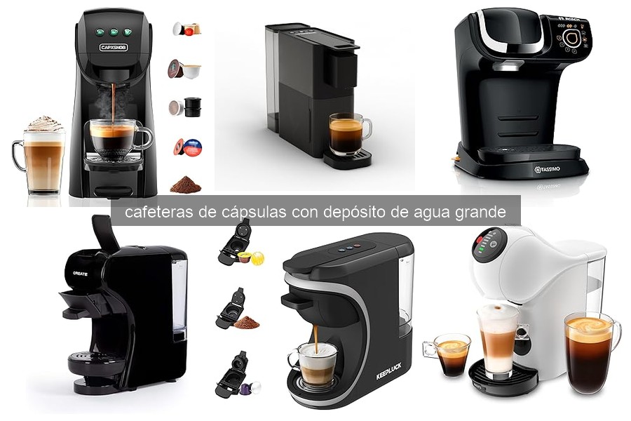 Errores comunes en cafeteras de cápsulas con depósito grande