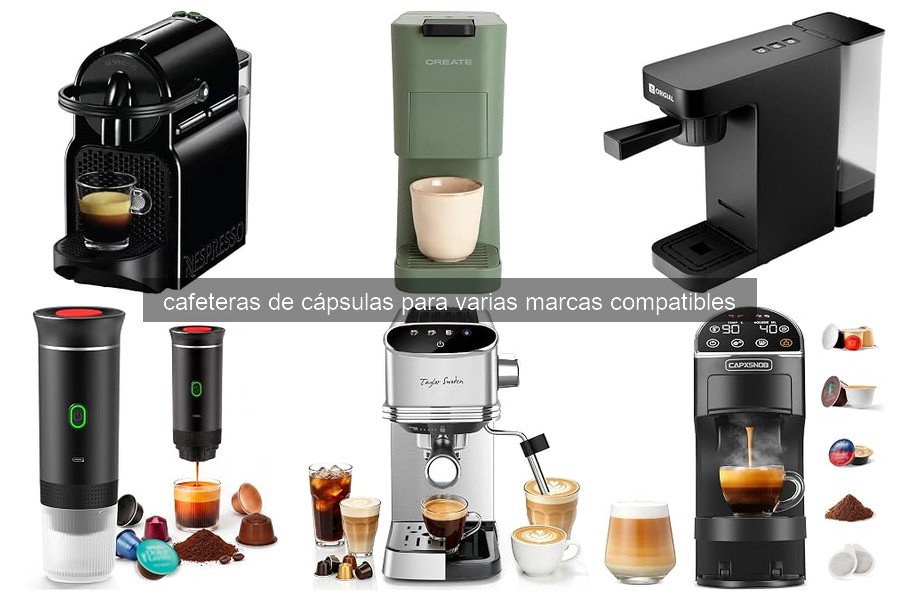 Guía de compra de cafeteras de cápsulas compatibles