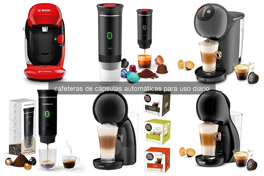 Guía para elegir cafeteras de cápsulas automáticas