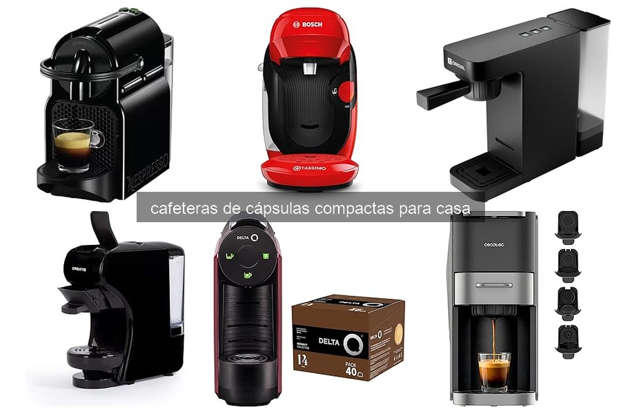Guía para elegir la cafetera de cápsulas compacta ideal