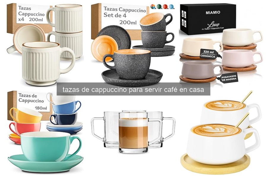 Guía para elegir la taza de cappuccino ideal para ti