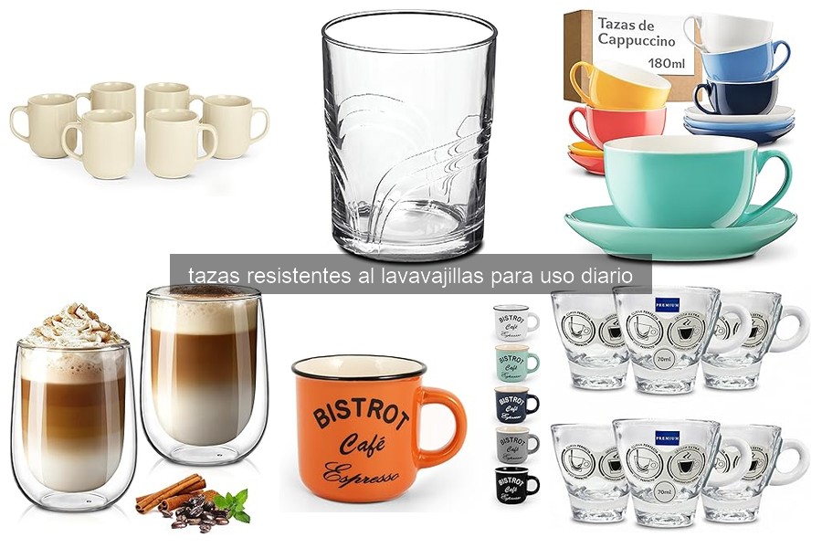 Las mejores tazas resistentes al lavavajillas en 2026