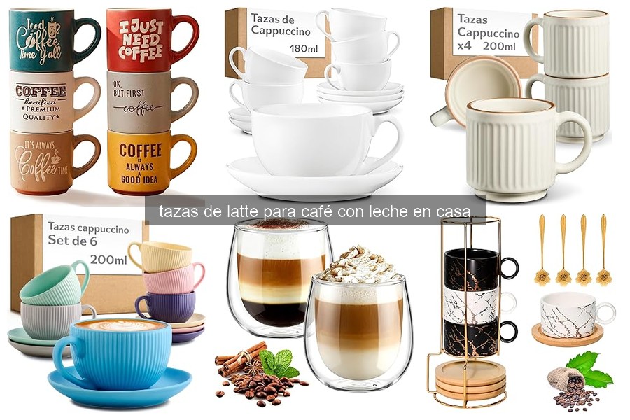 Mantén tus tazas de latte en perfecto estado