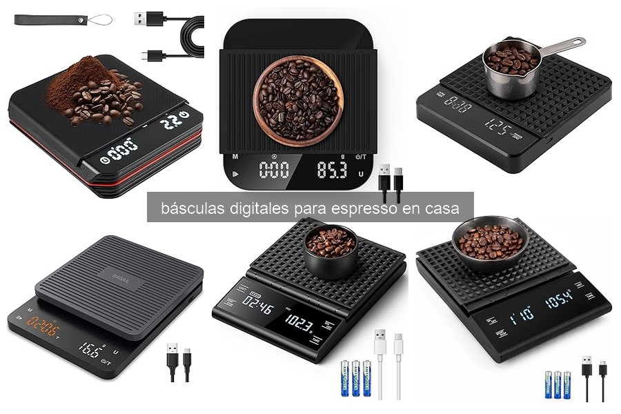 Mejores básculas digitales para espresso en casa 2026