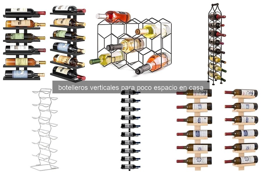 Mejores botelleros verticales para espacios pequeños en 2026