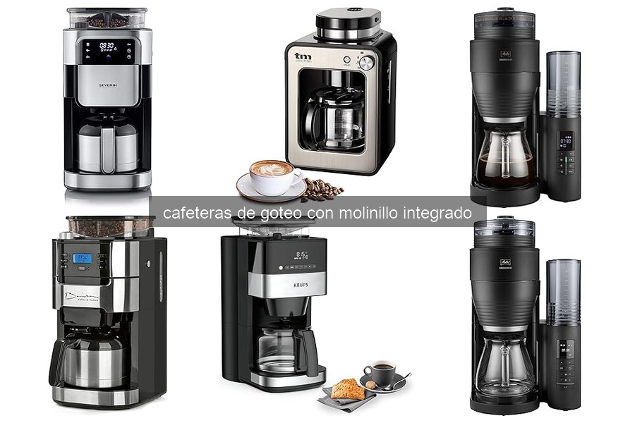 Mejores cafeteras de goteo con molinillo integrado para el hogar