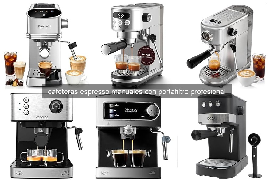 Mejores cafeteras espresso manuales para baristas aficionados