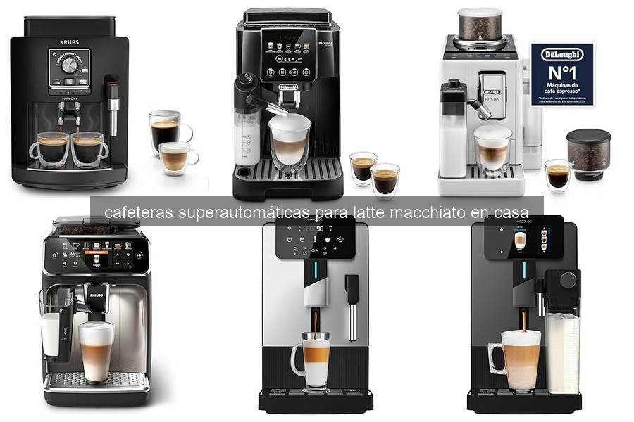 Mejores Cafeteras Superautomáticas para Latte Macchiato 2026