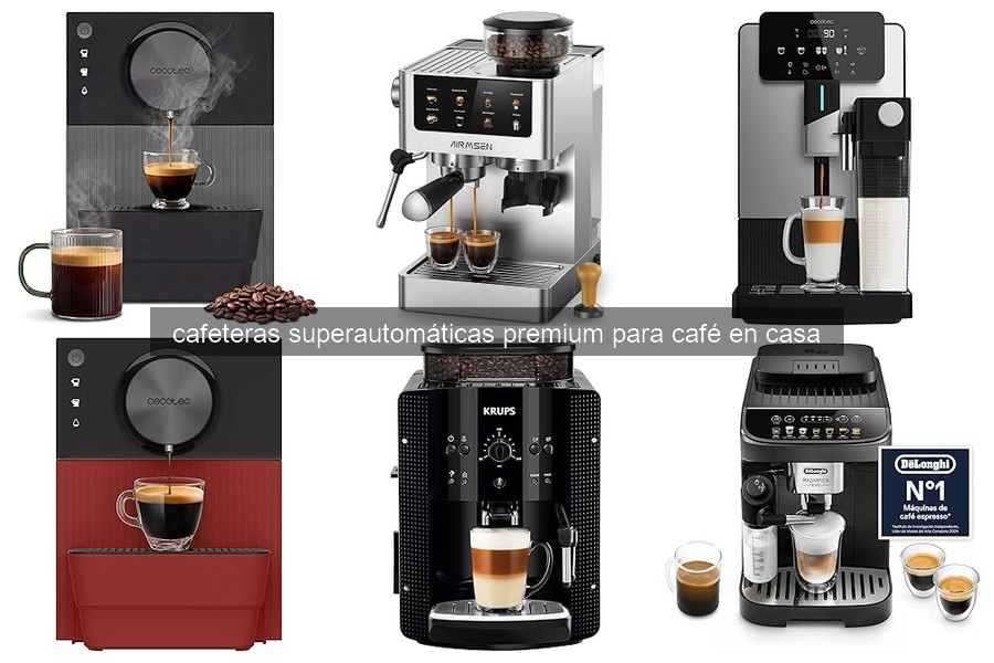 Mejores cafeteras superautomáticas premium para el hogar