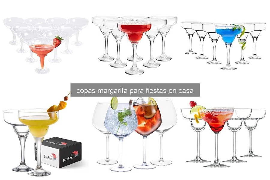 Mejores copas de margarita para cocteles en casa 2026