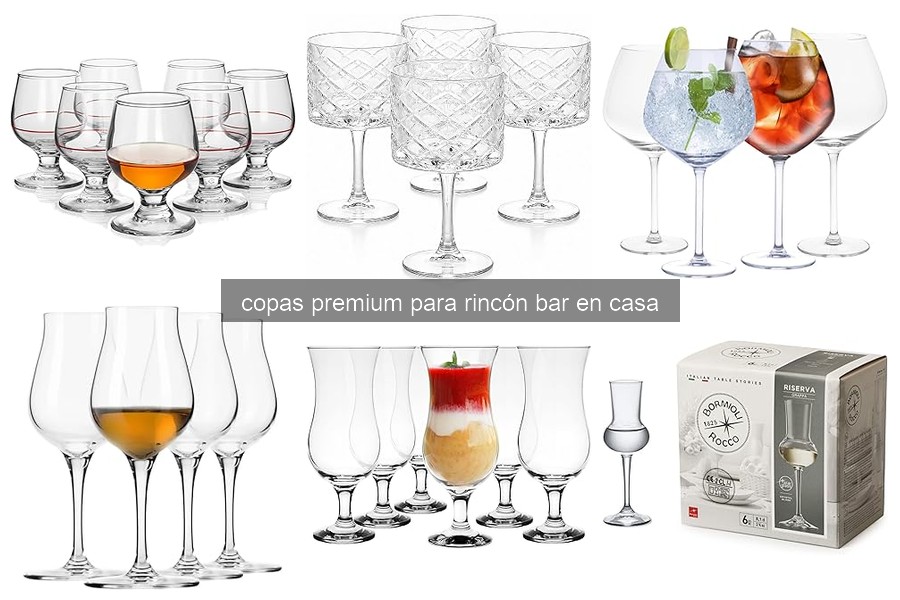 Mejores Copas Premium para Cócteles en Casa 2026