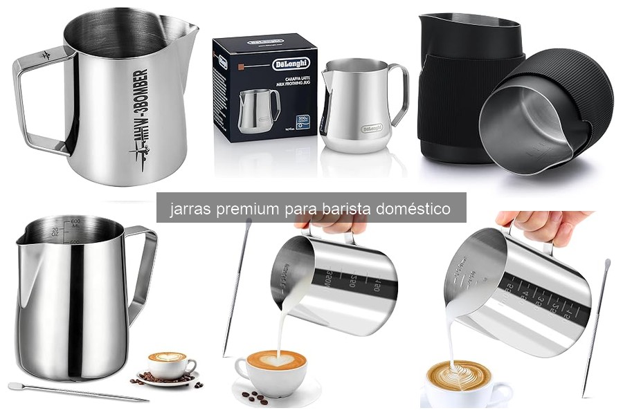 Mejores jarras premium para preparar leche espumada