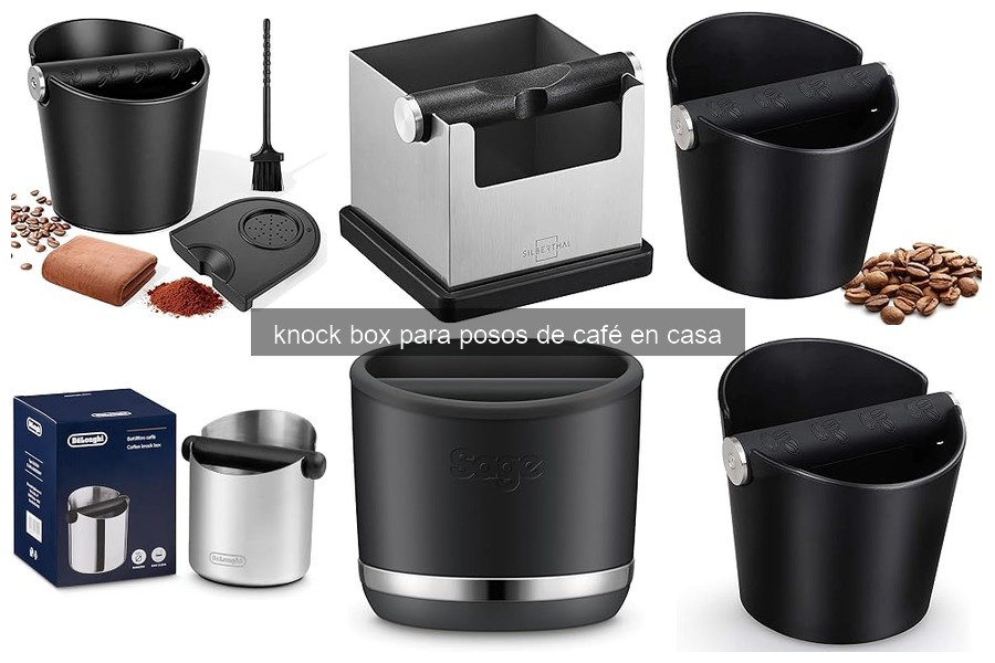 Mejores knock boxes para café en casa: comparativa 2026