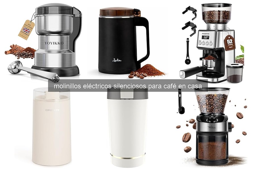 Mejores molinillos eléctricos silenciosos para café en casa