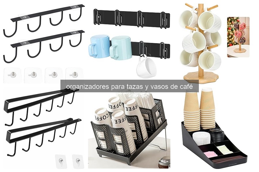 Mejores organizadores para tazas y vasos de café 2026