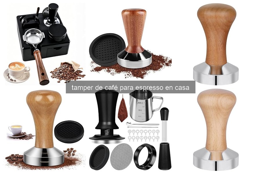 Mejores tamper de café para uso doméstico en 2026