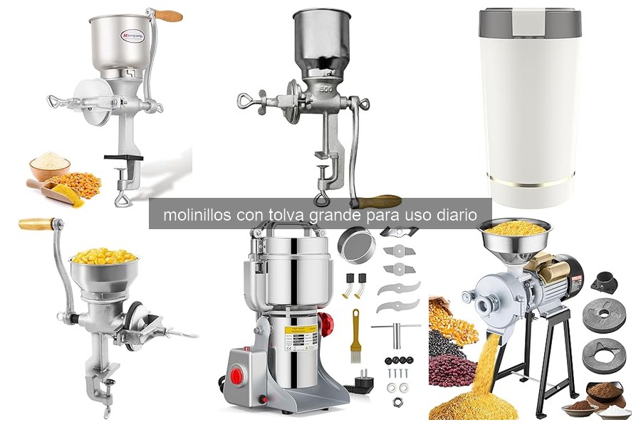 Molinillos con Tolva Grande: Ventajas y Características